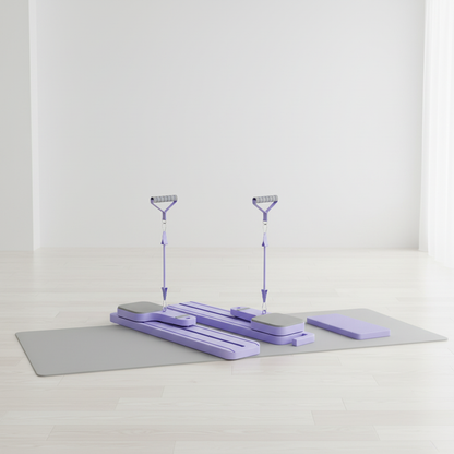 Transform Your Home Workout with the Ultimate 7-in-1 Pilates Reformer Board – Compact, Adjustable, and Perfect for All Fitness Levels!